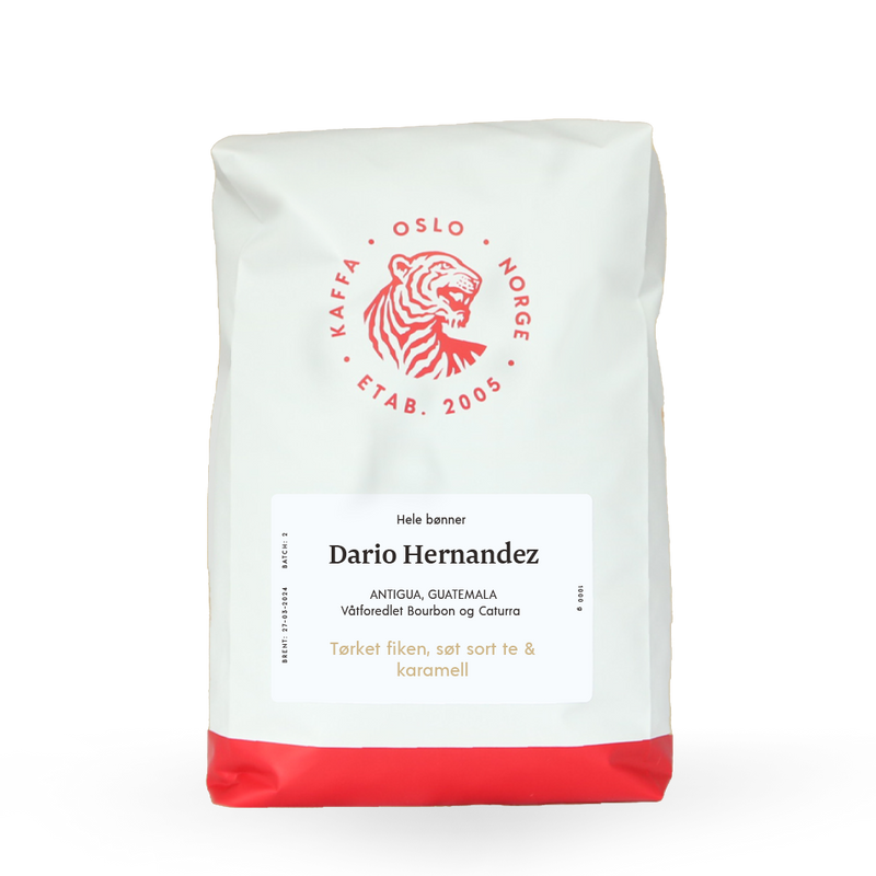 Kaffebønner 1kg Guatemala Dario Hernandez