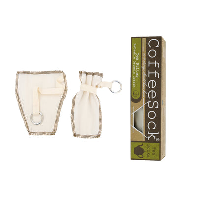 CoffeeSock TeaSock økologisk gjenbrukbart tefilter - KAFFAbutikk