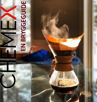 Oppskrift for å brygge kaffe på Chemex