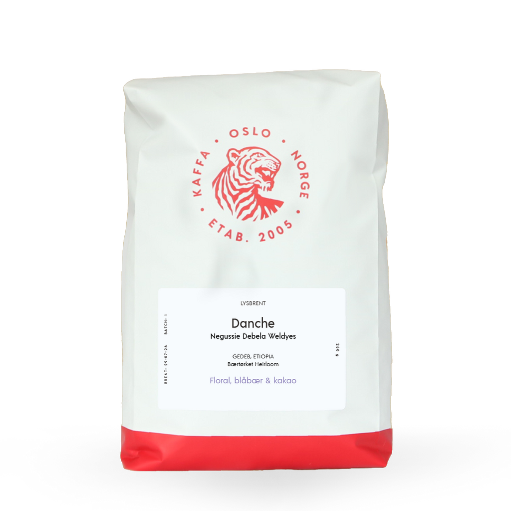 Kaffebønner 1kg Etiopia Danche