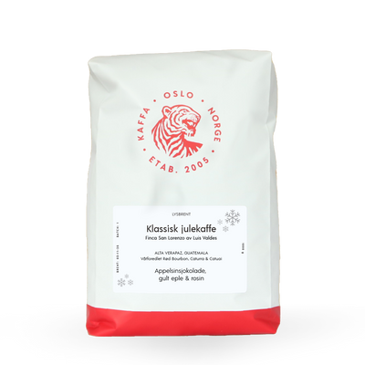 Kaffebønner 1kg Klassisk Julekaffe fra Guatemala