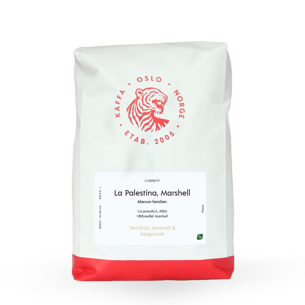 Photo of Kaffebonner 1Kg Peru La Palestina Marshell Okologisk