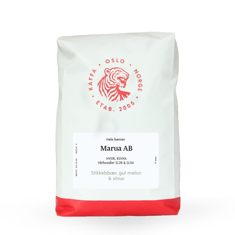 Kaffebønner 1kg Kenya Marua AB