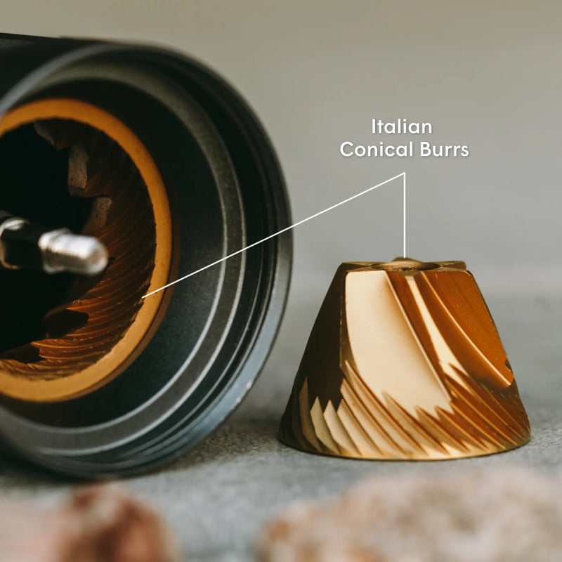 AeroPress kaffekvern – Premium håndkvern for reise