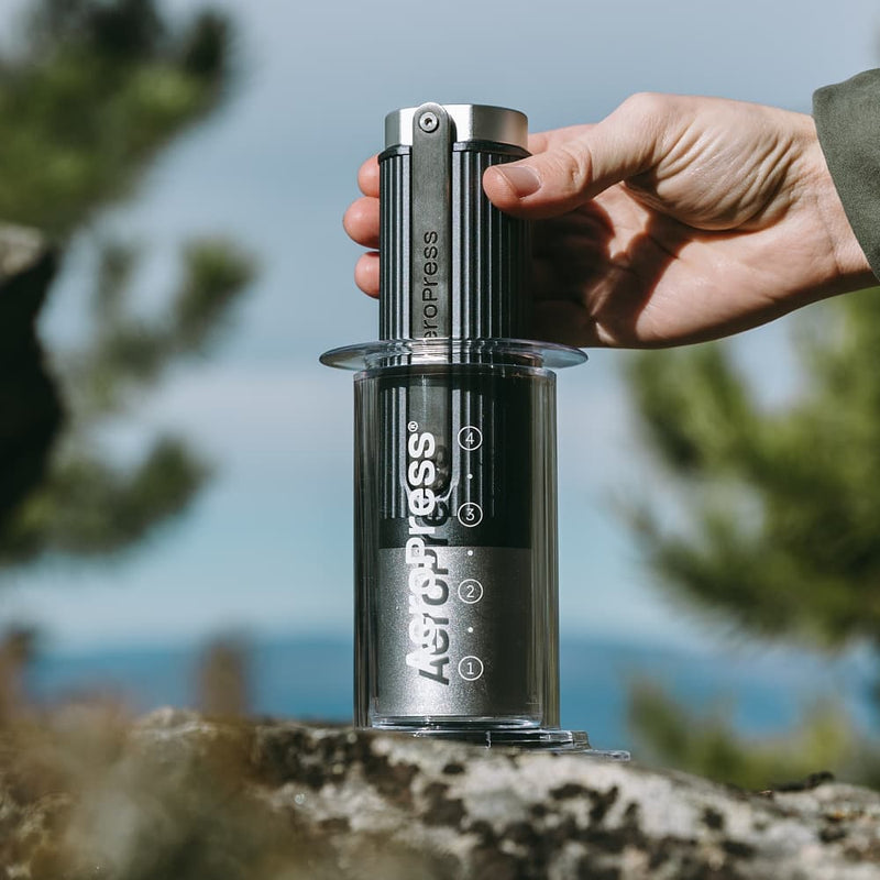 AeroPress kaffekvern – Premium håndkvern for reise
