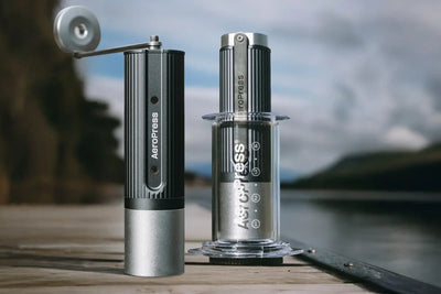 AeroPress kaffekvern – Premium håndkvern for reise