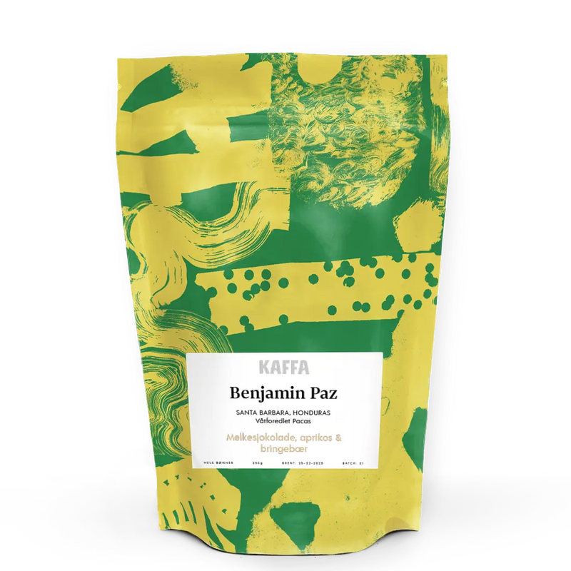 Kaffebønner Honduras Benjamin Paz