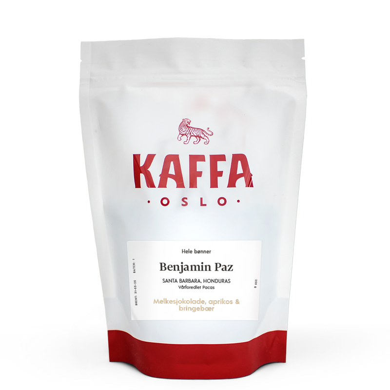 Kaffebønner Honduras Benjamin Paz
