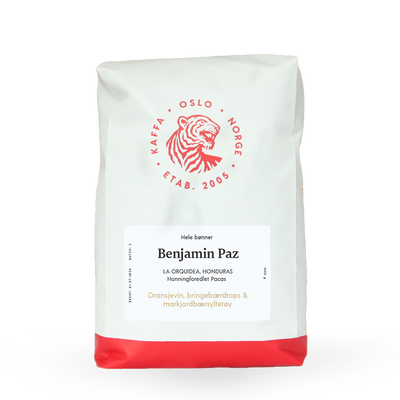 Kaffebønner 1kg Honduras Benjamin Paz