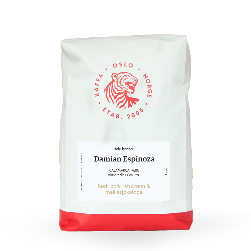 Kaffebønner 1kg Peru Damian Espinoza Økologisk