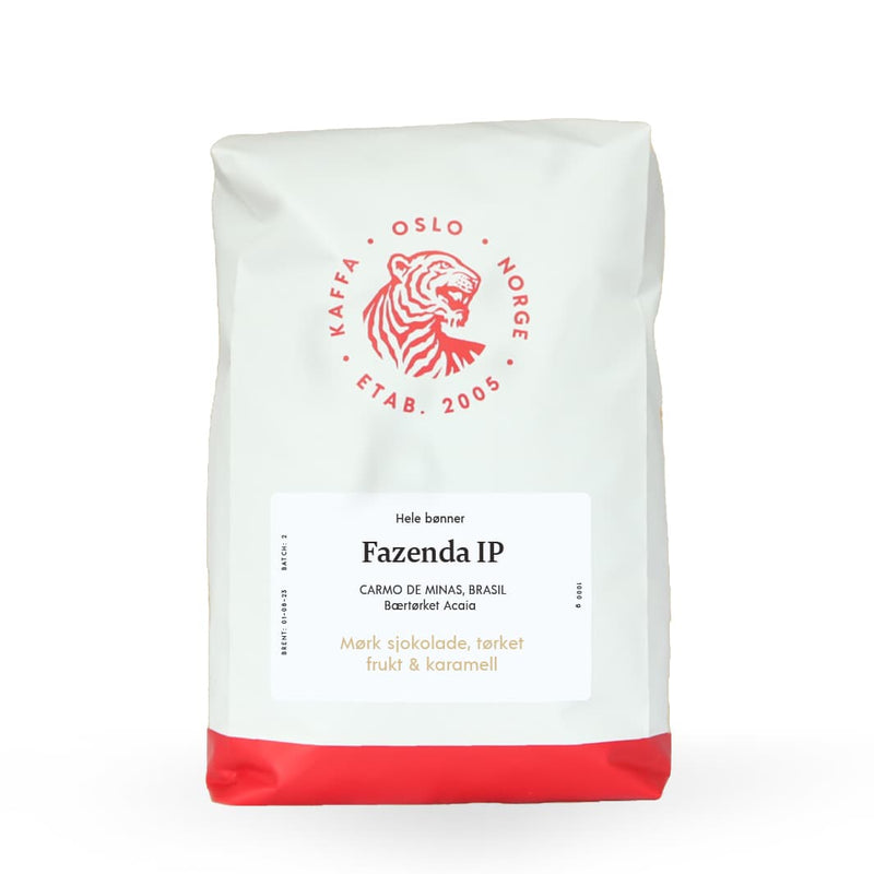 Kaffebønner 1kg Brasil Fazenda IP