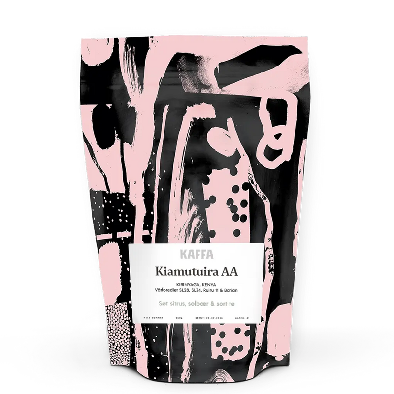 Kaffebønner Kenya Kiamutuira