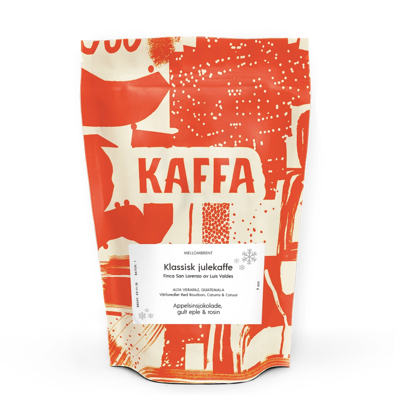 Kaffebønner Klassisk Julekaffe fra Guatemala