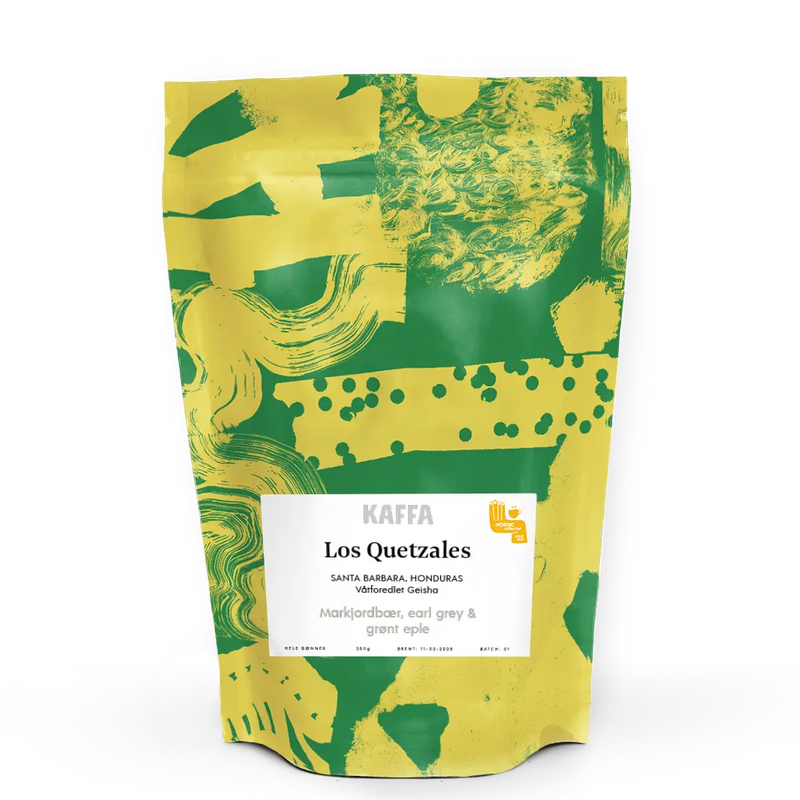 Kaffebønner Honduras Los Quetzales Geisha