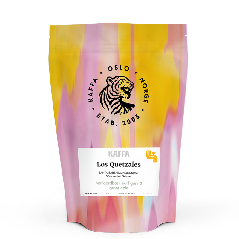 Kaffebønner Honduras Los Quetzales Geisha