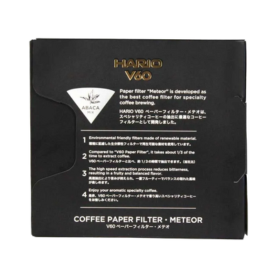 Hario V60 Paper Filter Meteor