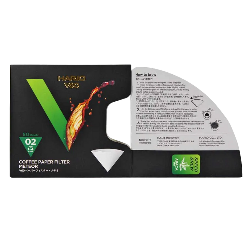 Hario V60 Paper Filter Meteor