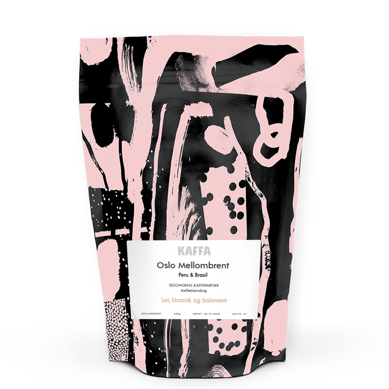Kaffebønner 250g Oslo Mellombrent