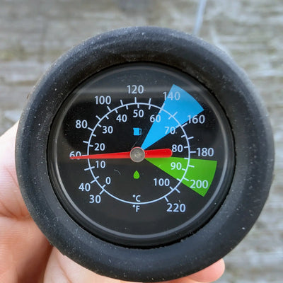 Typica Termometer i sort silikon