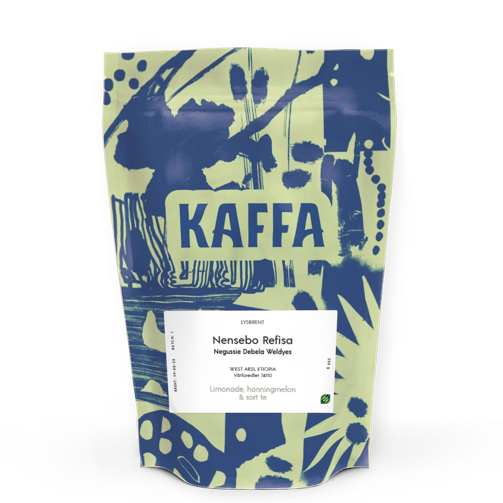Photo of Kaffebonner Etiopia Refisa Nensebo Okologisk