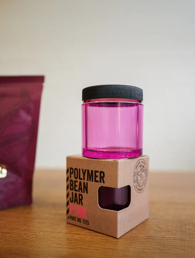 Comandante Bean Jar i polykarbonat med spreke farger