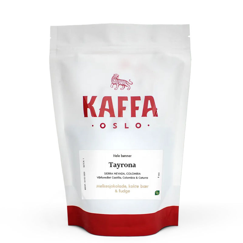 Kaffebønner Økologisk Colombia Tayrona 250g