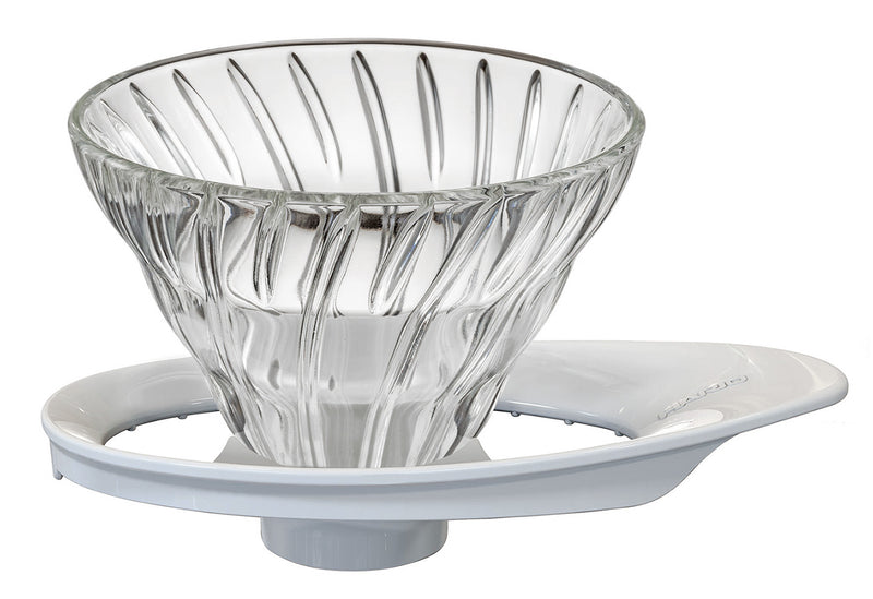 HARIO V60 VDG kaffebrygger i klart glass