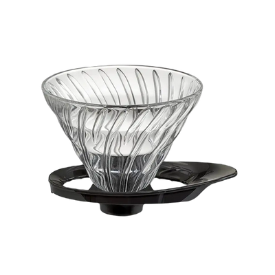 HARIO V60 VDG kaffebrygger i klart glass