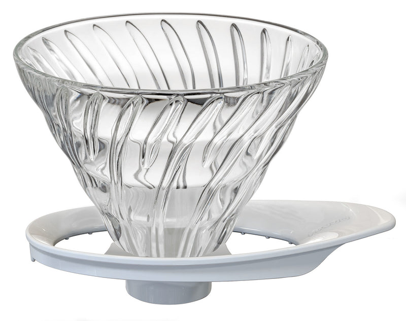 HARIO V60 VDG kaffebrygger i klart glass