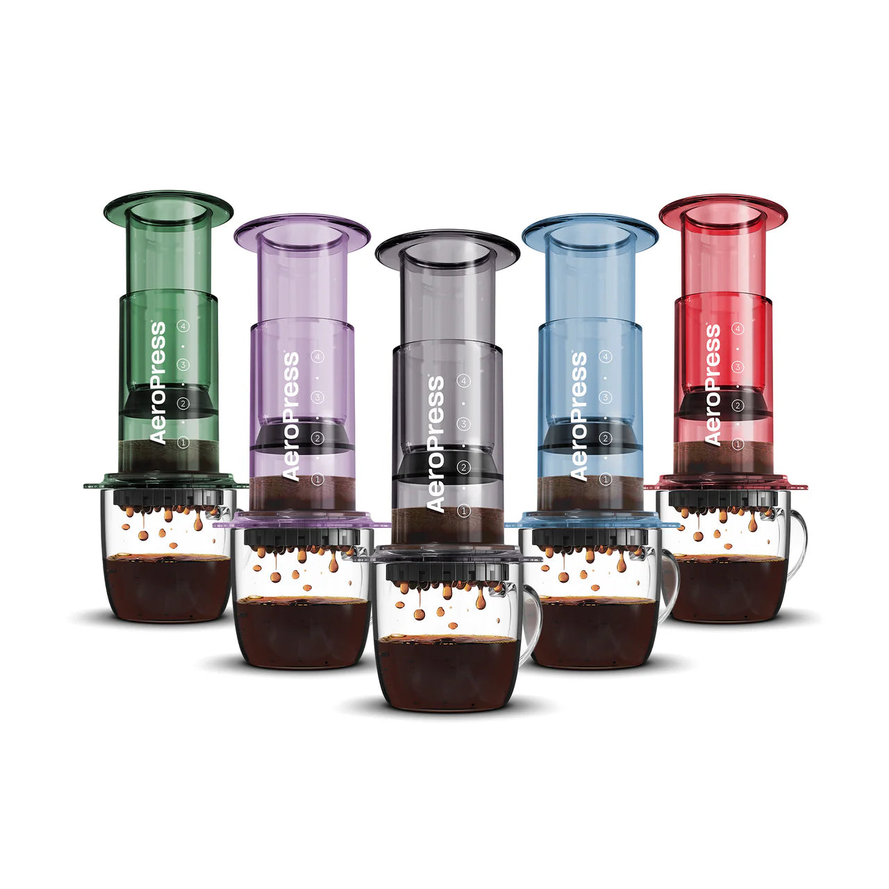 Kaffa Color AeroPress Clear Colors - God kaffe i kule farger – Kaffa.no ...