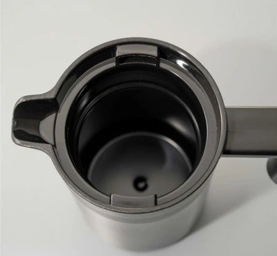 HARIO V60 svart metall pakketilbud, med sort termokanne