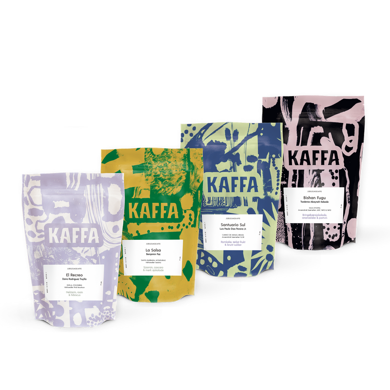 Reisen: Tyve År – Kaffas Eksklusive Jubileumskolleksjon