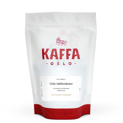Kaffebønner 250g Oslo Mellombrent
