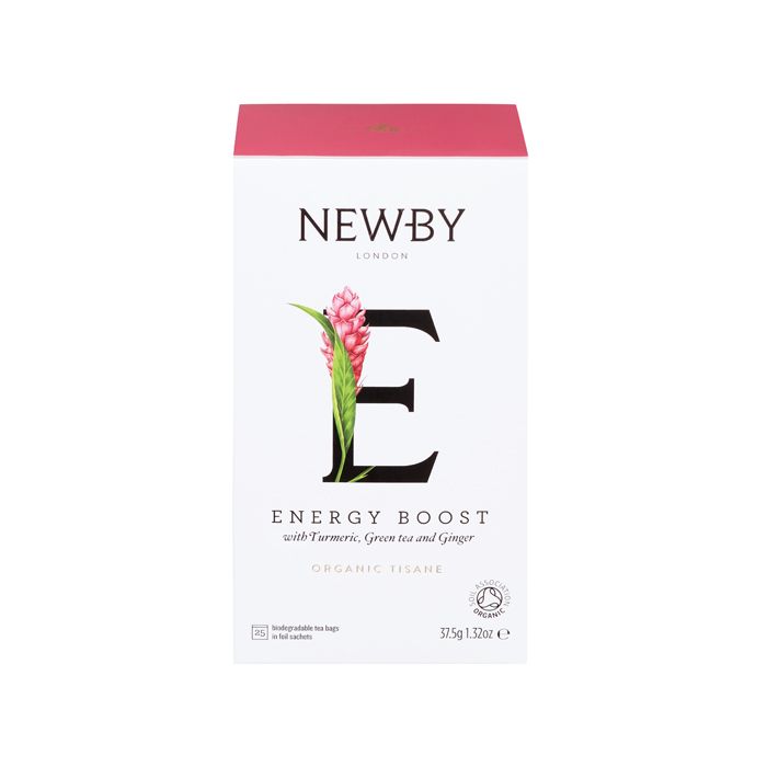 Newby Wellness Økologisk Energy Boost teposer - KAFFAbutikk