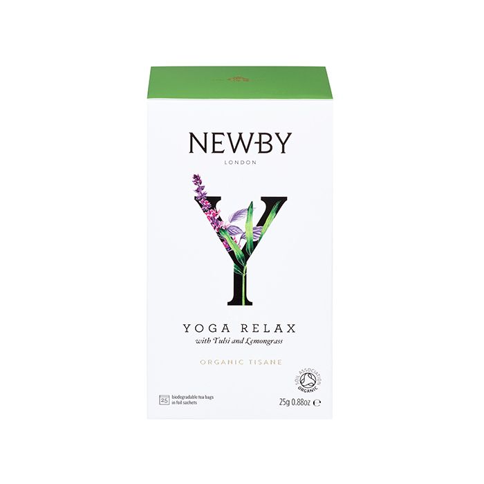 Newby Wellness Økologisk Yoga Relax teposer - KAFFAbutikk