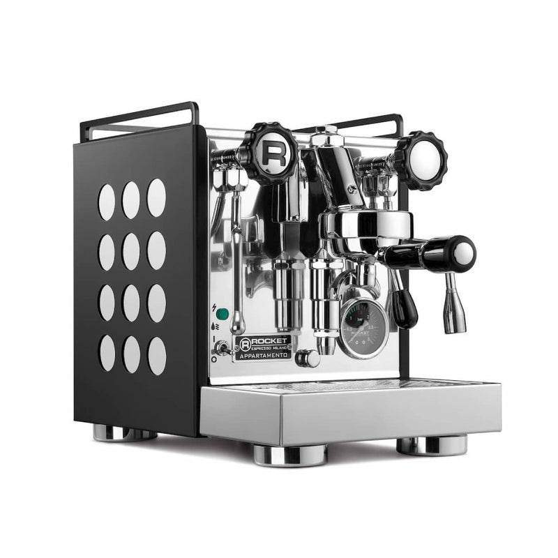 Rocket Appartamento Nera Sort Espressomaskin - KAFFAbutikk