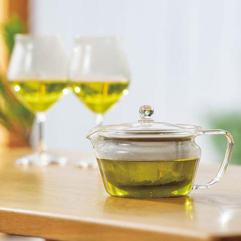 Hario Kyusu "Zen" tekanne pakke med 100g grønn te - KAFFAbutikk