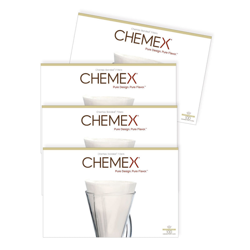 CHEMEX filter 4 for 3 pakke 3kopps - KAFFAbutikk