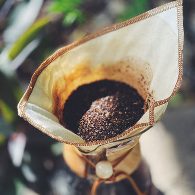 CoffeeSock Chemex Style Kvadrat 6-10 kopp økologisk tøyfilter - KAFFAbutikk