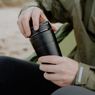 KeepCup Helix Thermal Black - KAFFAbutikk