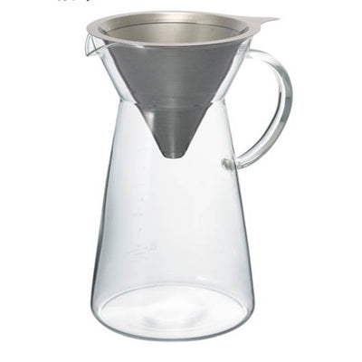 HARIO V60 serveringskanne med metallfilter for kaffe - KAFFAbutikk