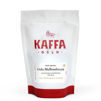 Kaffebønner 250g Oslo Mellombrent - KAFFAbutikk