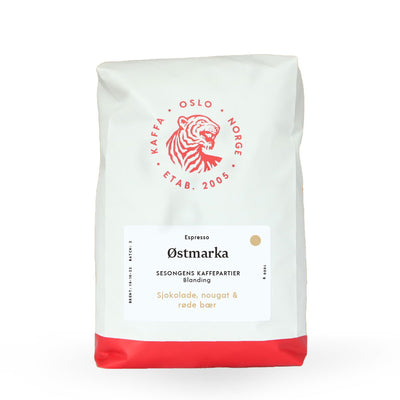 Kaffebønner 1kg Østmarka Espresso - KAFFAbutikk