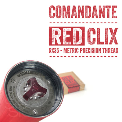 Comandante Red Clix RX35 oppgradering - KAFFAbutikk