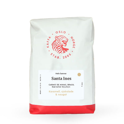 Kaffebønner 1kg Brasil Santa Ines - KAFFAbutikk