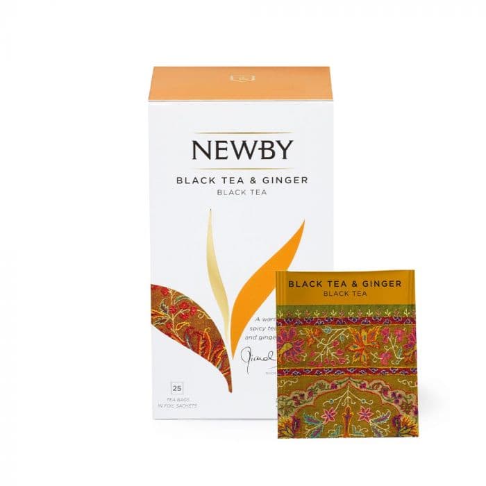 Black Tea & Ginger teposer Newby - KAFFAbutikk