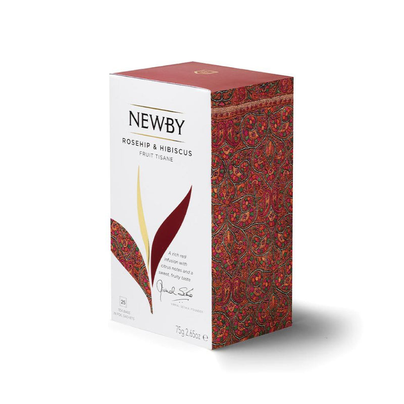 Rosehip & Hibiscus teposer Newby - KAFFAbutikk