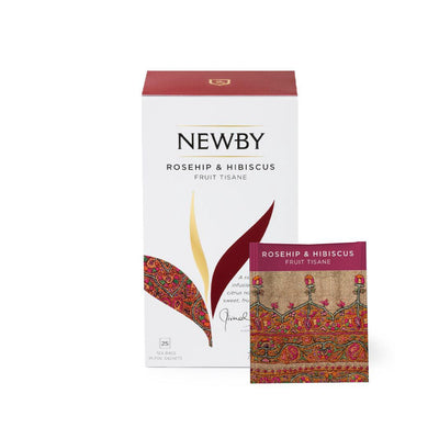 Rosehip & Hibiscus teposer Newby - KAFFAbutikk