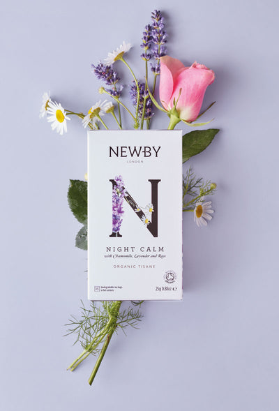 Newby Wellness Økologisk Night Calm teposer - KAFFAbutikk