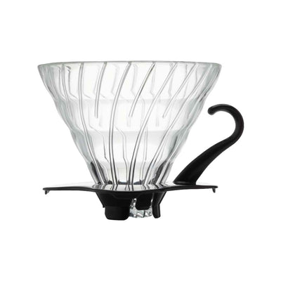 HARIO V60 VDG kaffebrygger i klart glass - KAFFAbutikk